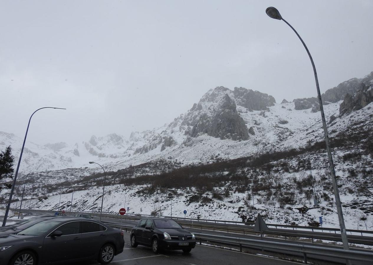 Así está la autopista del Huerna