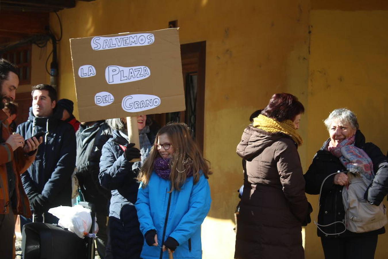 Hacendera en la Plaza del Grano