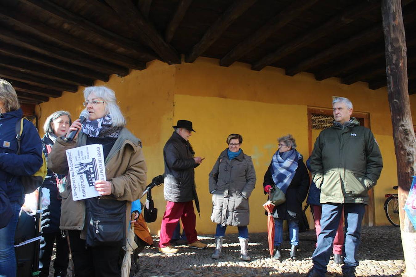 Hacendera en la Plaza del Grano