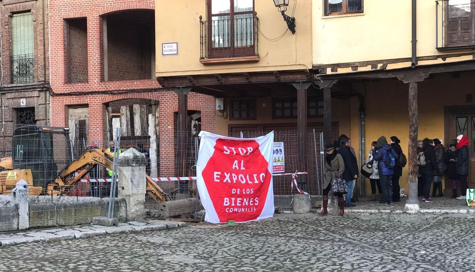 VIgilancia en la Plaza del Grano