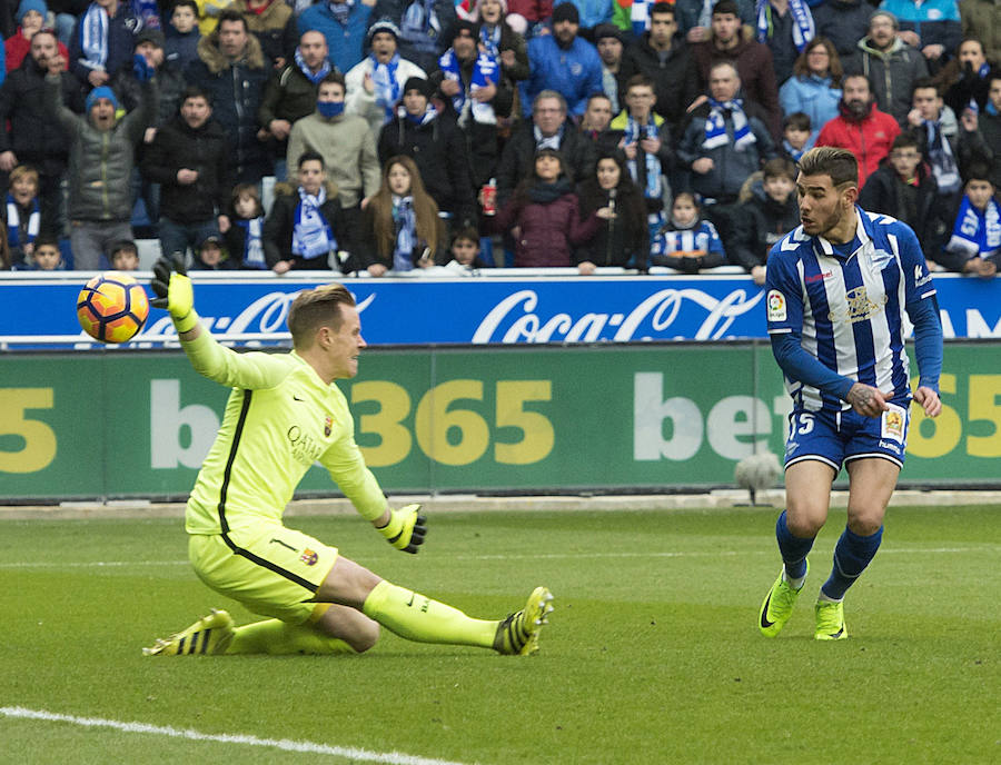 Las mejores imágenes del Alavés-Barcelona