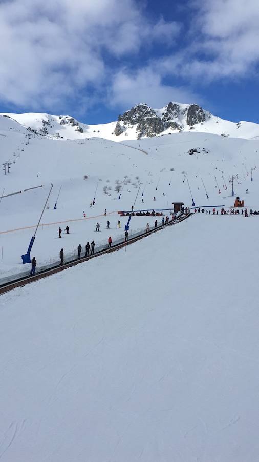 Magnífico fin de semana de nieve en León