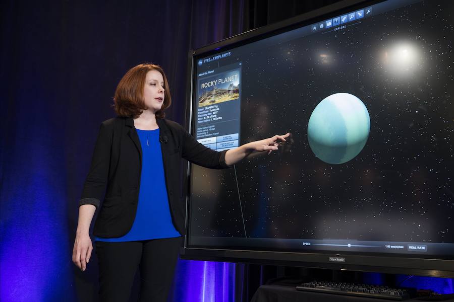 Detectan un sistema estelar cercano con siete planetas similares a la Tierra