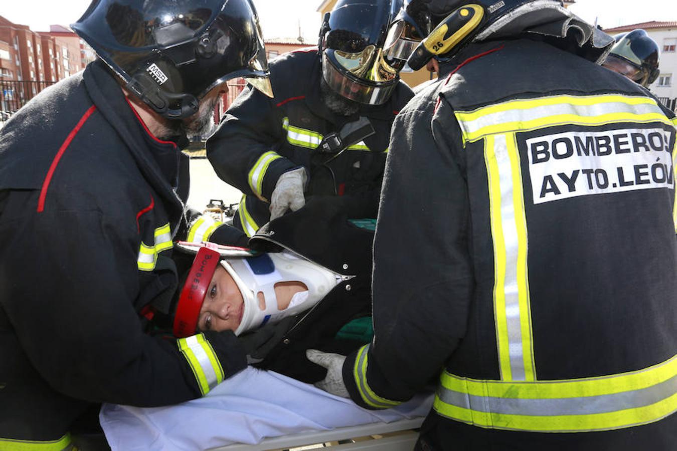 Simulacro en San Juan de Dios