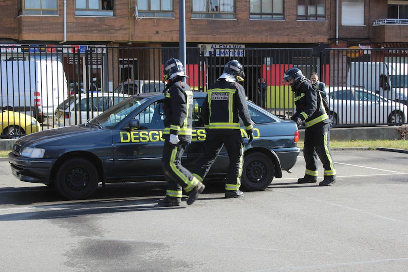 Simulacro en San Juan de Dios