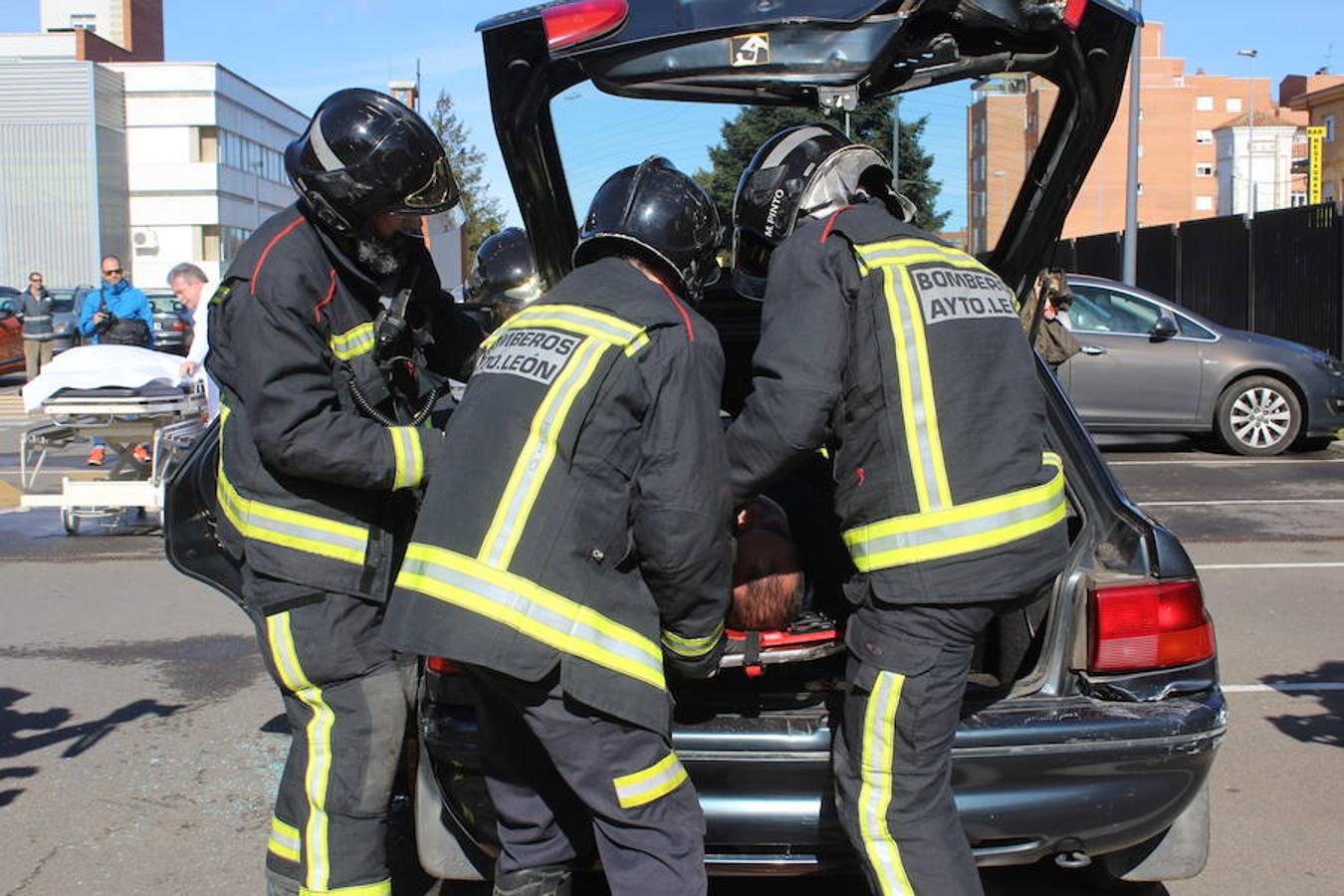 Simulacro en San Juan de Dios