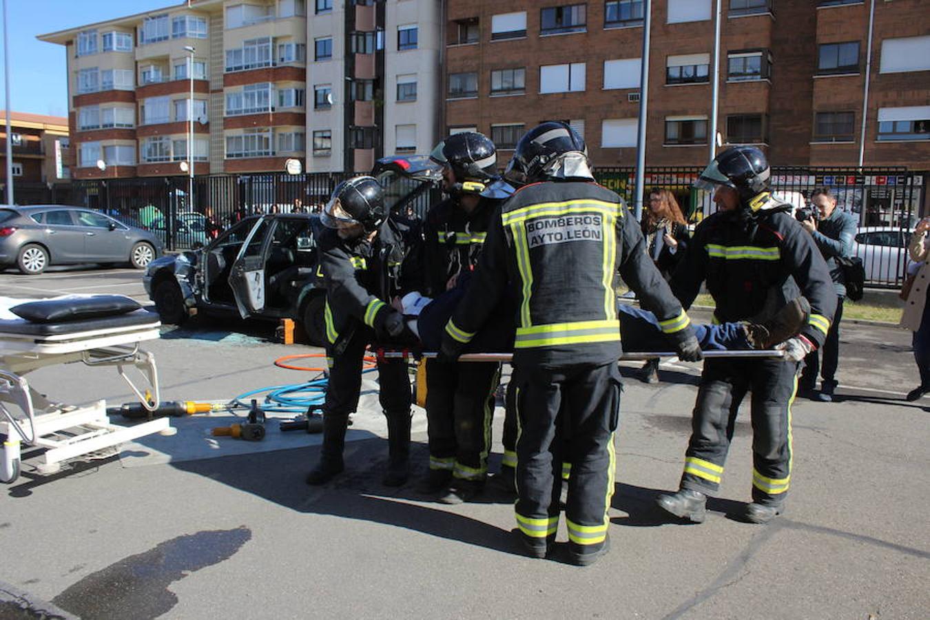 Simulacro en San Juan de Dios