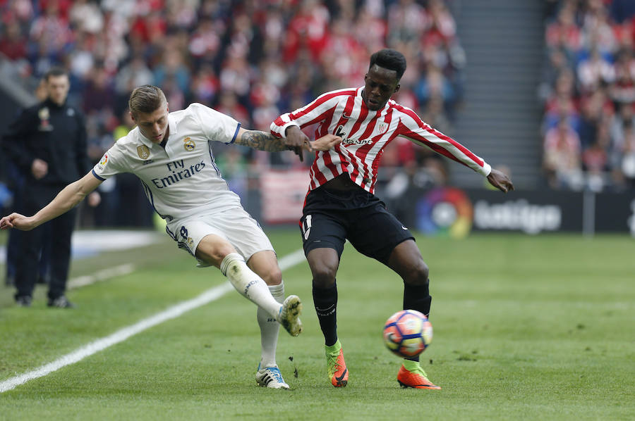 El Athletic-Real Madrid, en imágenes