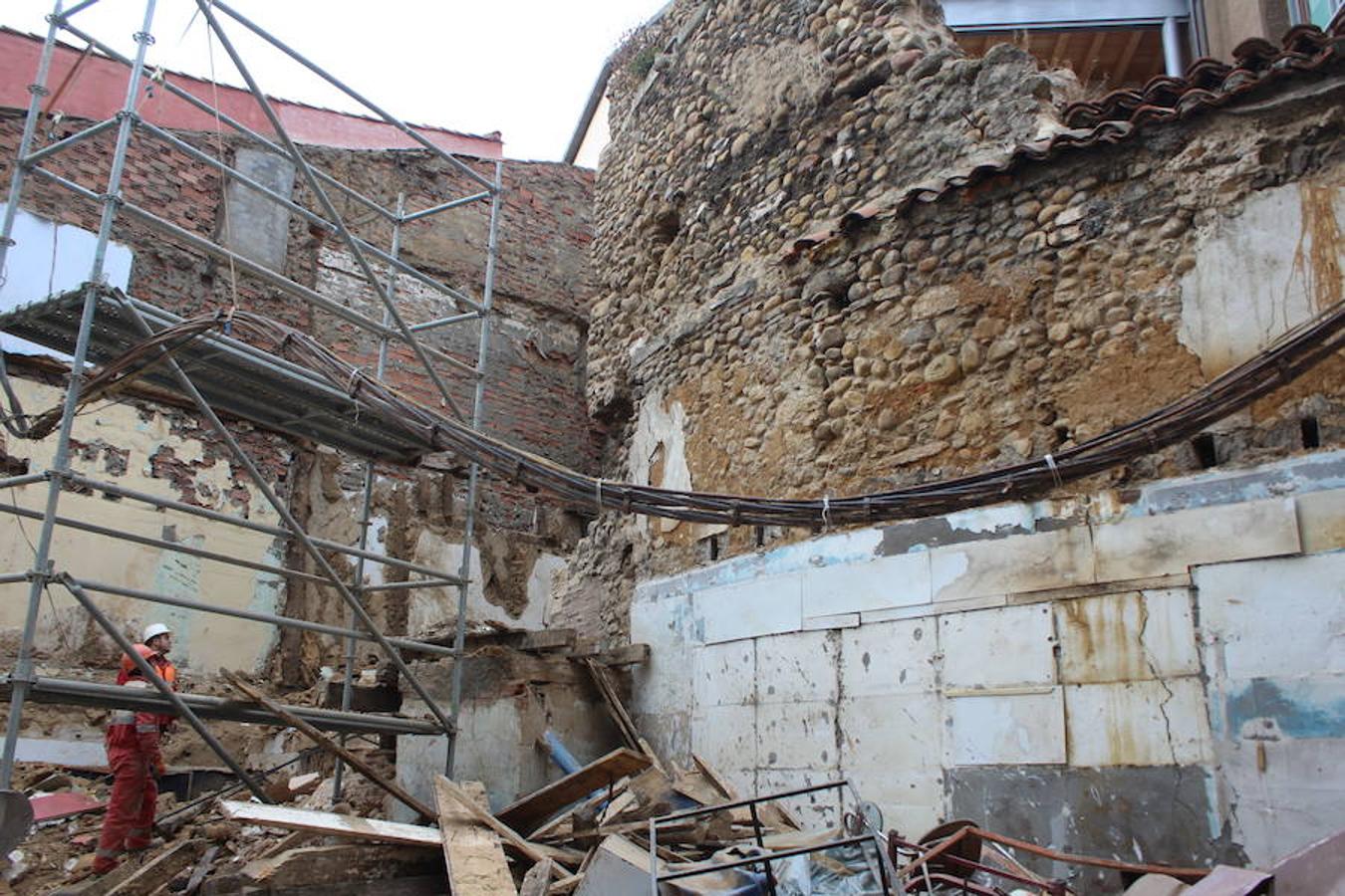 La muralla, al descubierto