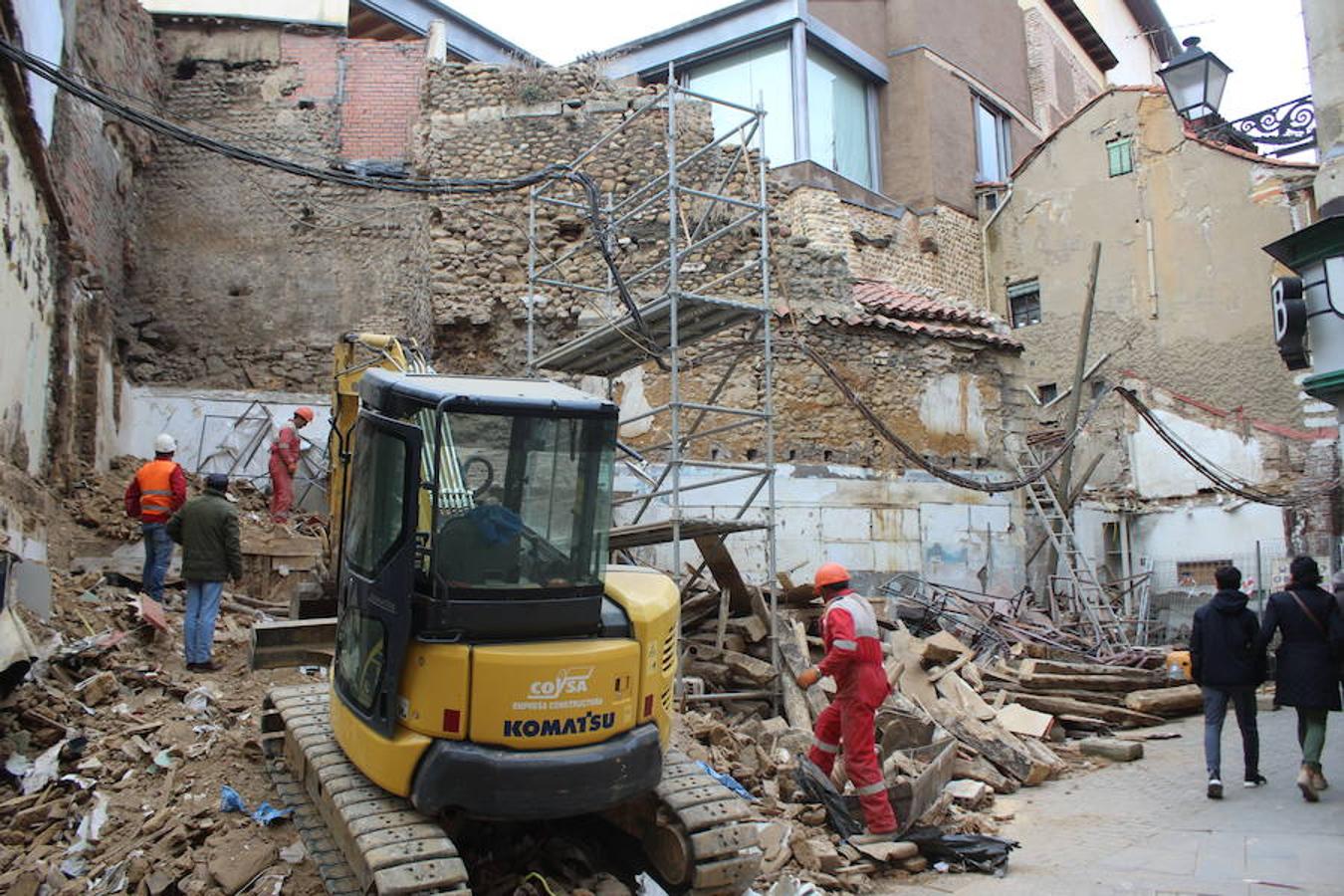 La muralla, al descubierto