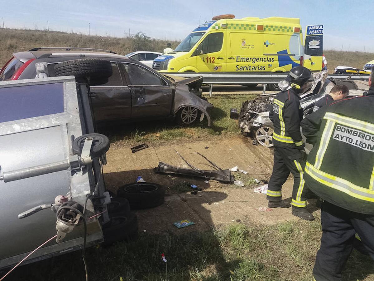 Accidente en la León-Benavente