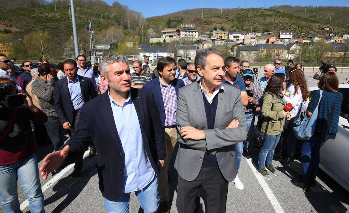 Zapatero en Igüeña