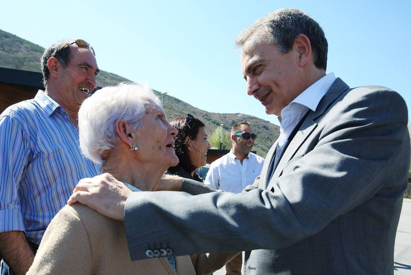 Zapatero en Igüeña