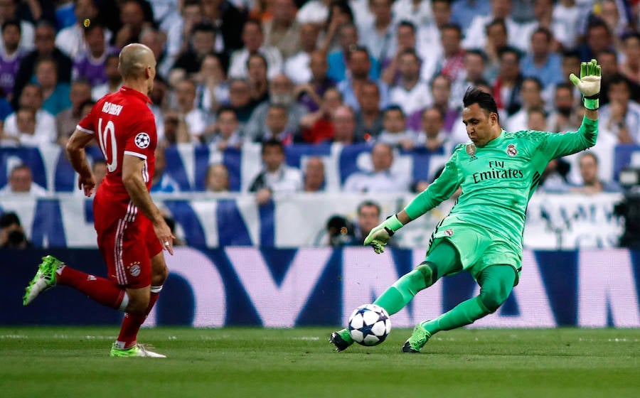 El Real Madrid-Bayern, en imágenes