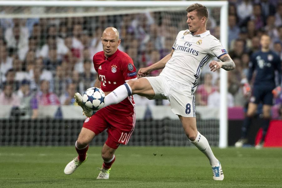 El Real Madrid-Bayern, en imágenes