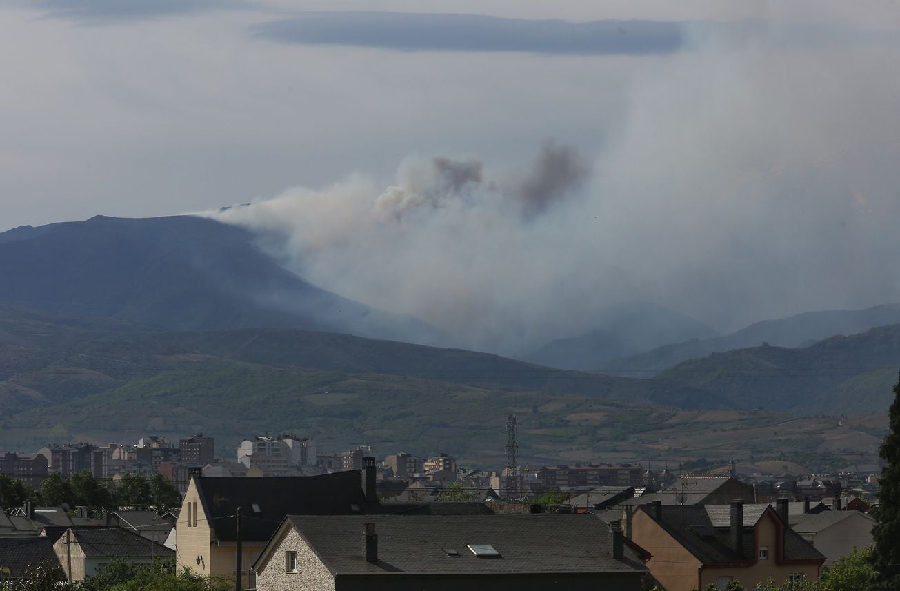 Incendio en el Bierzo