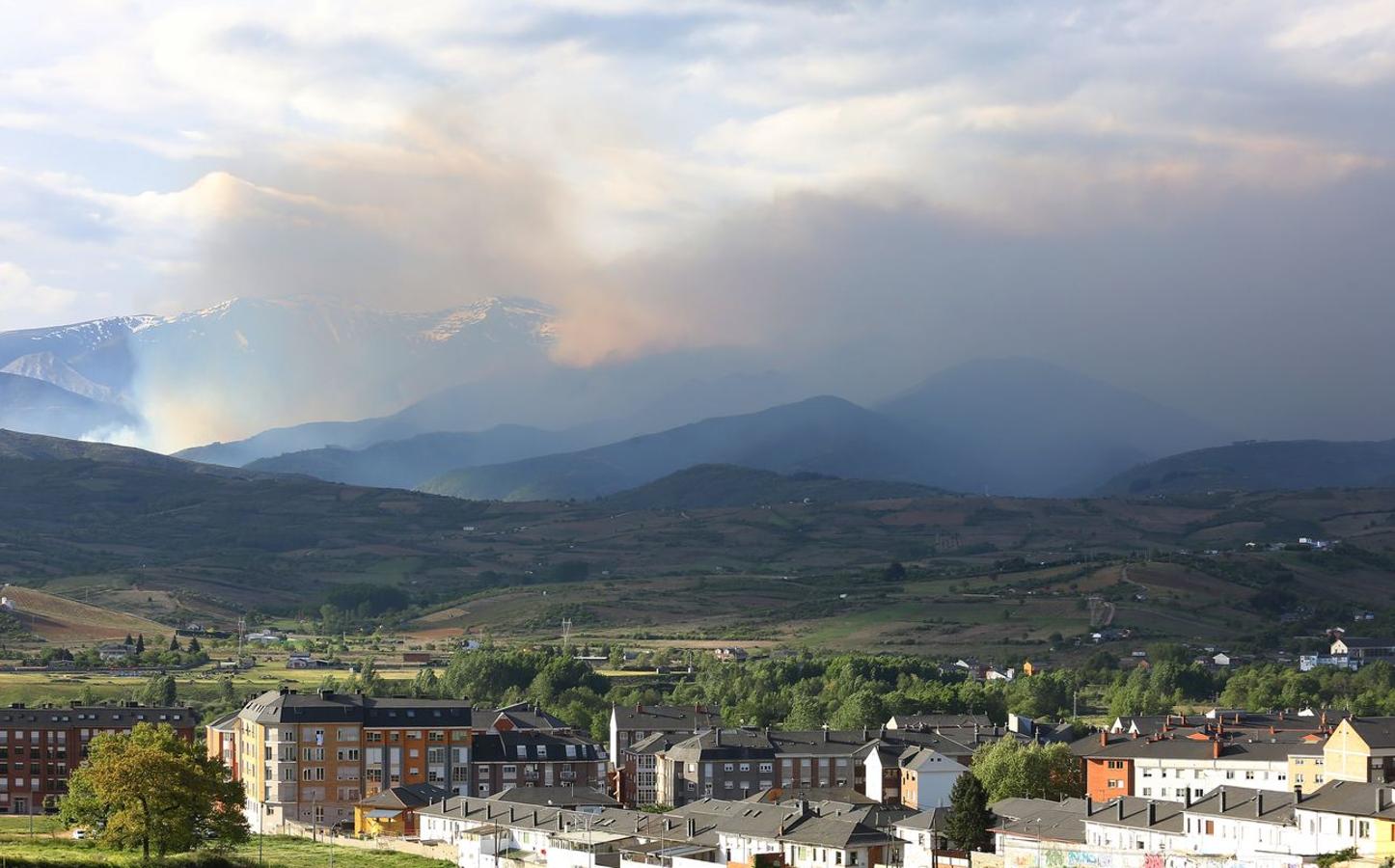 Incendio en el Bierzo