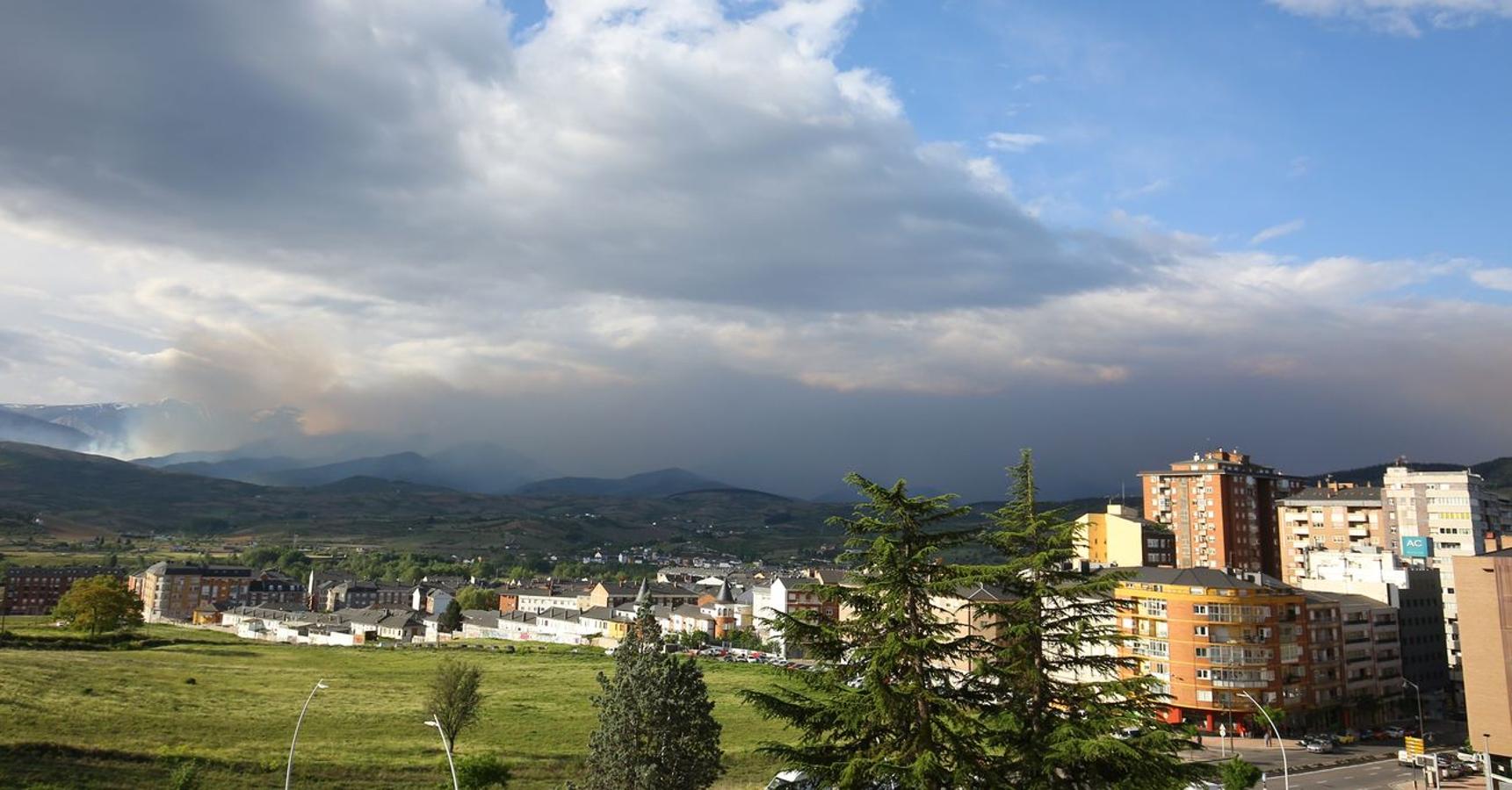 Incendio en el Bierzo