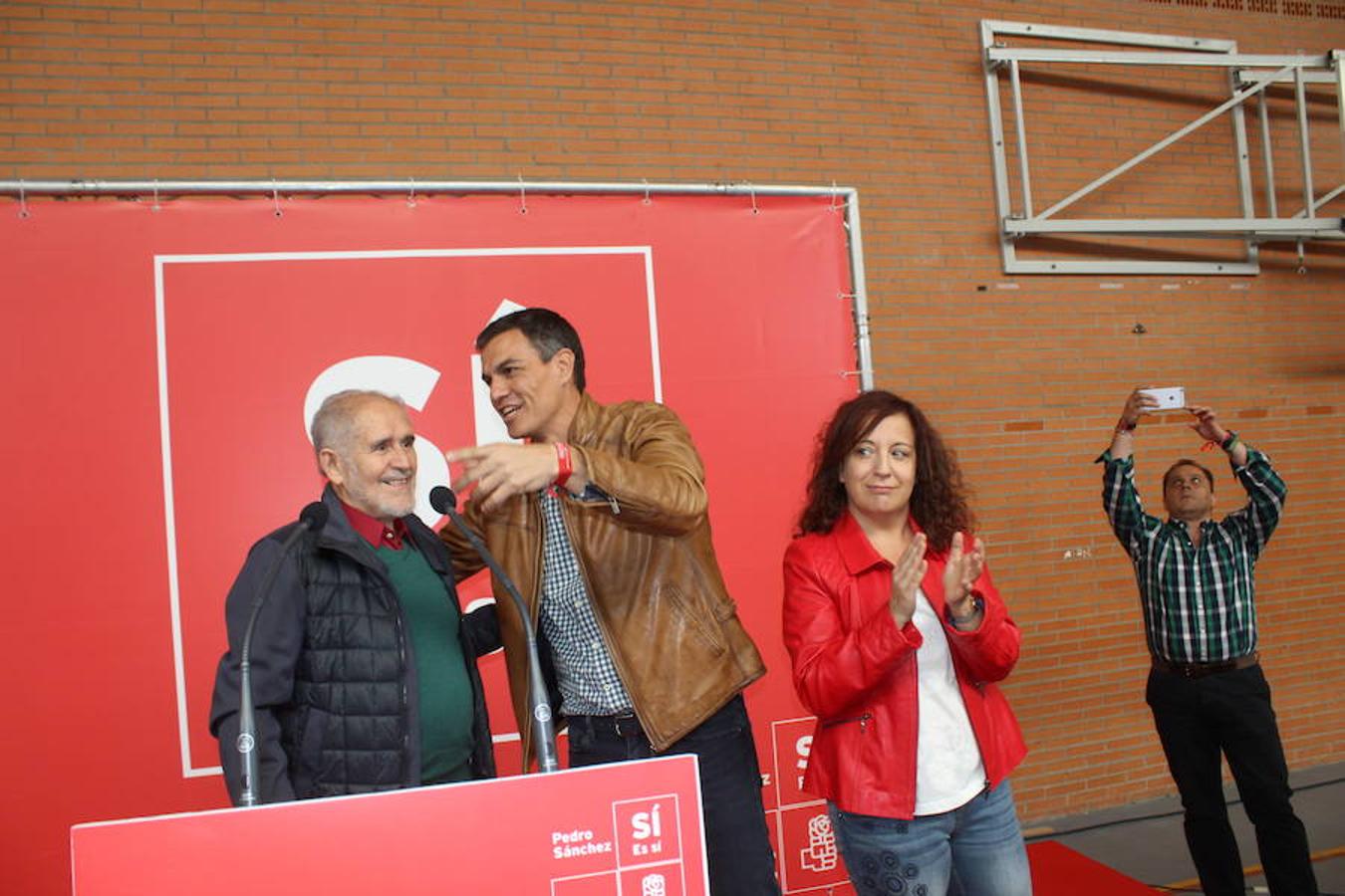 Pedro Sánchez en León