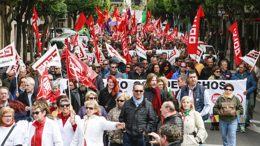 Las imágenes de la manifestación