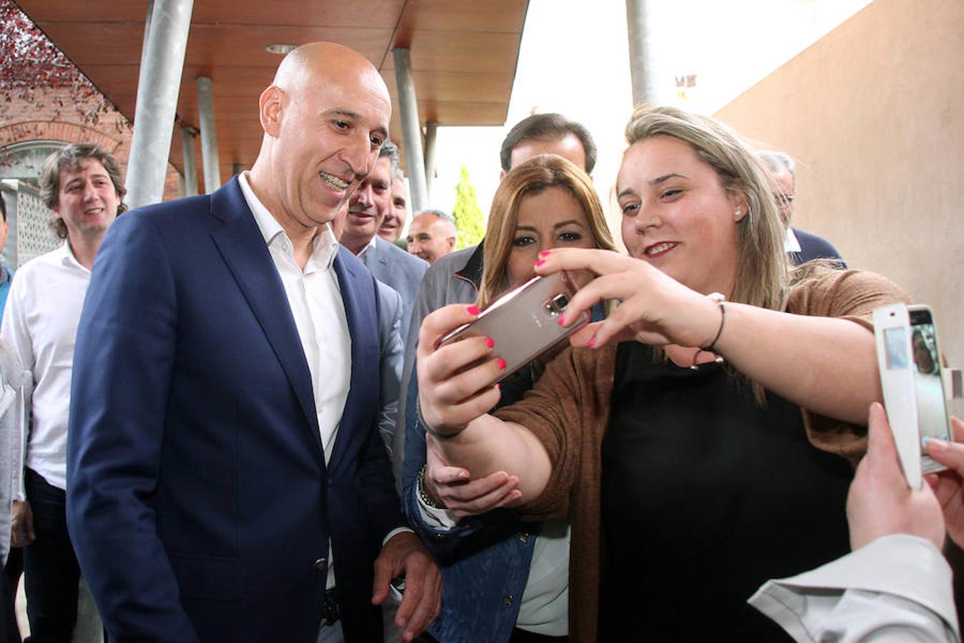 Susana Díaz, en León