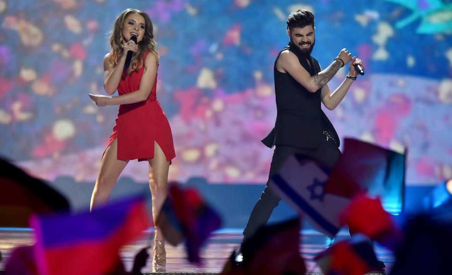 Los vestidos más sexys de la gala de Eurovisión. Linca representante de Rumanía
