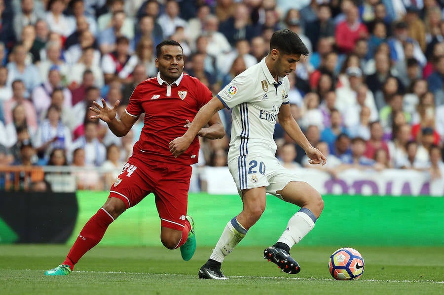 El Real Madrid-Sevilla, en imágenes