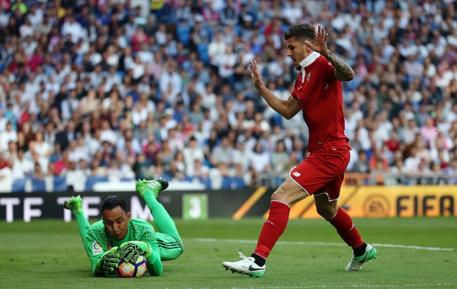 El Real Madrid-Sevilla, en imágenes