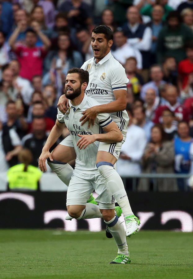 El Real Madrid-Sevilla, en imágenes