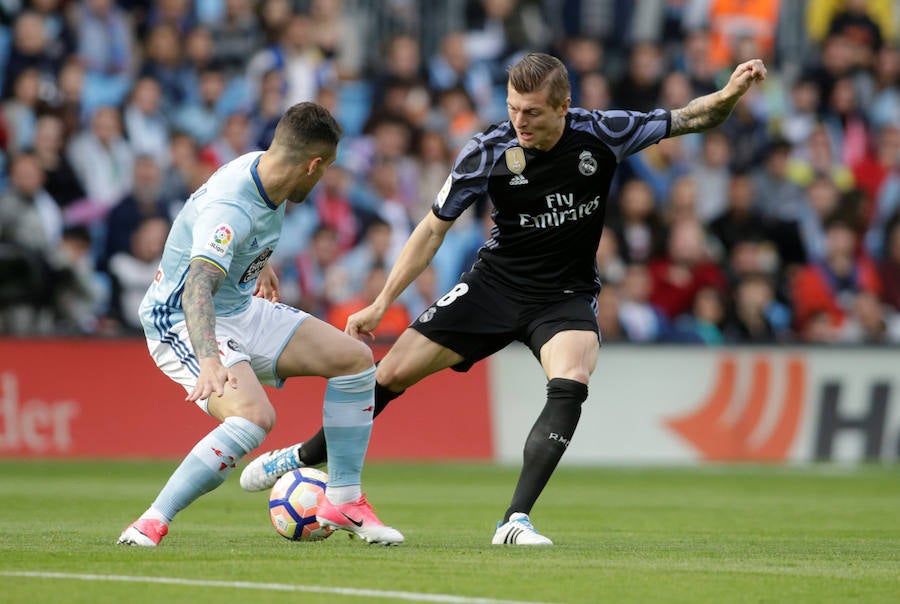 El Celta-Real Madrid, en imágenes