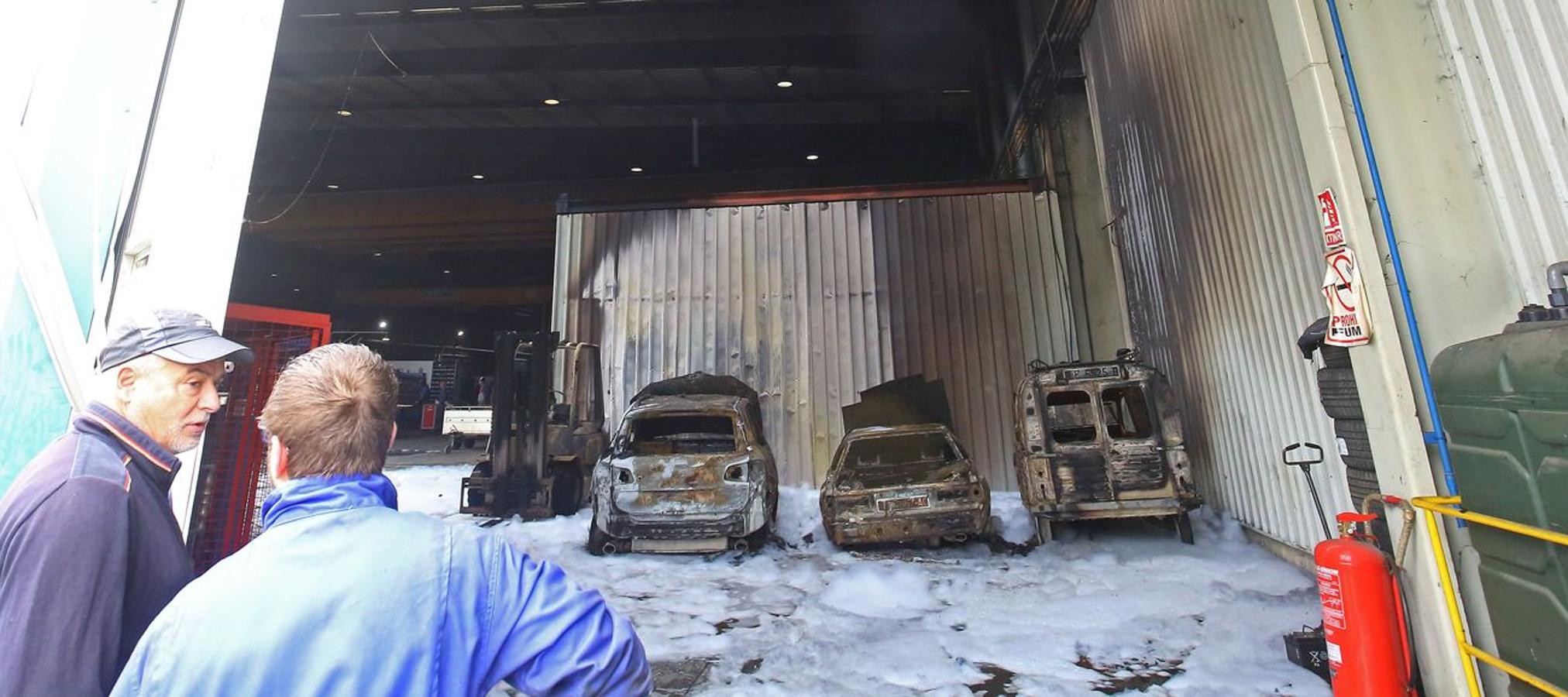 Fuego en Cabañas Raras