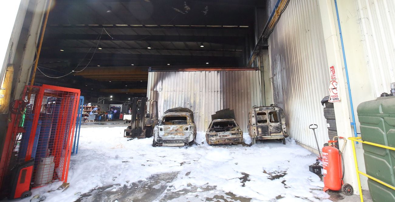 Fuego en Cabañas Raras