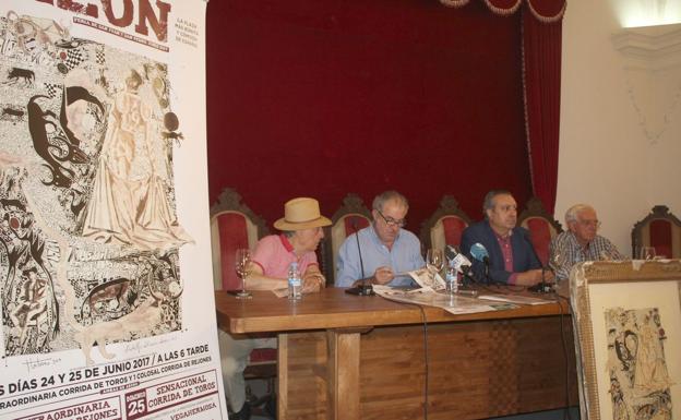 Presentación de la feria taurina de León.