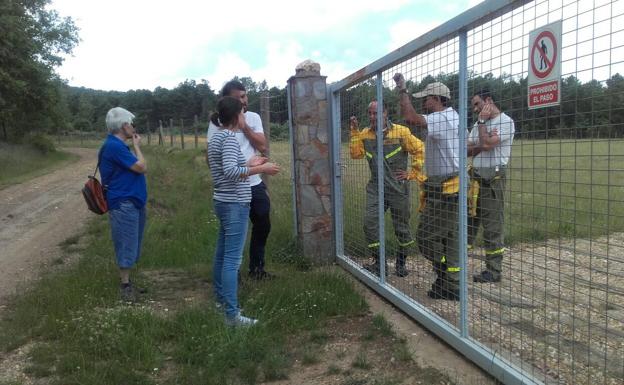 Reunión de Marcello y González con los BRIF de Tabuyo.