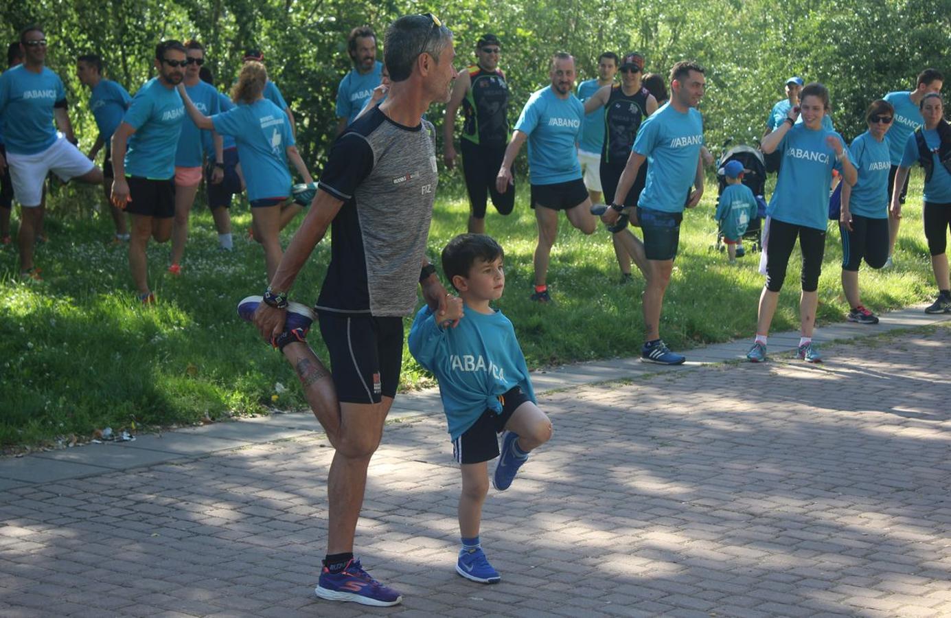 León corre con Martín Fiz