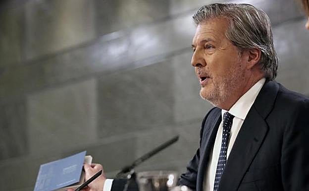 El portavoz del Gobierno, Íñigo Méndez de Vigo.