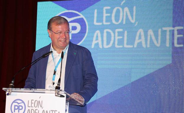 Antonio Silván, en la apertura del Congreso. 