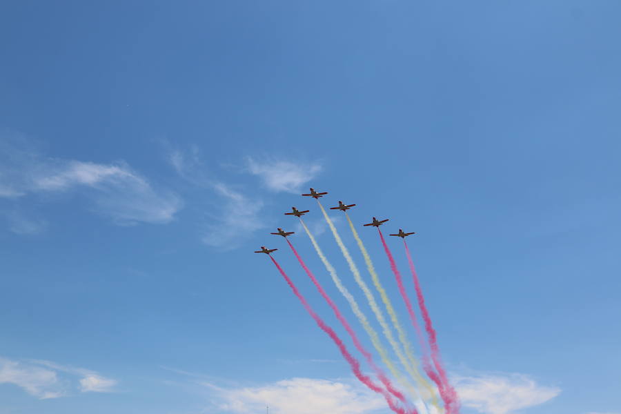 Y el cielo se volvió rojo y gualda