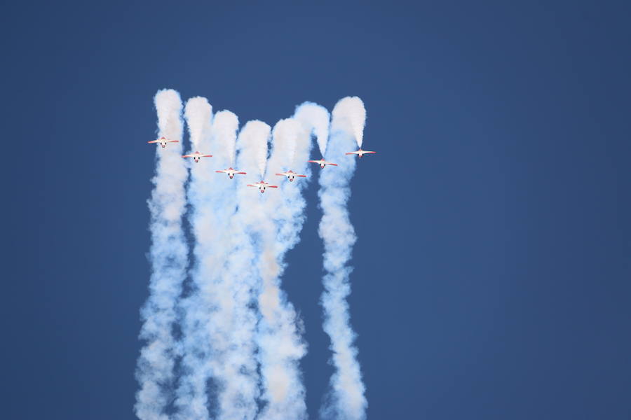 Y el cielo se volvió rojo y gualda