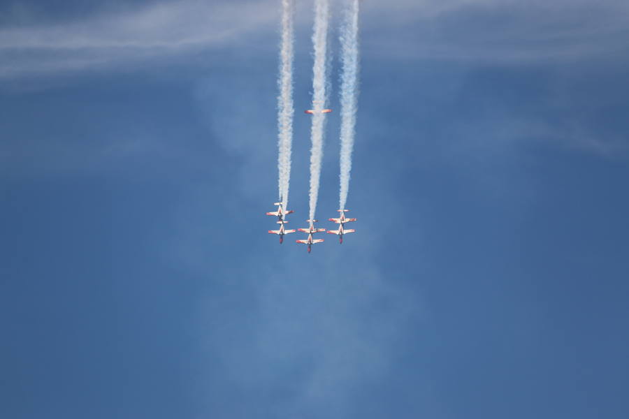 Y el cielo se volvió rojo y gualda