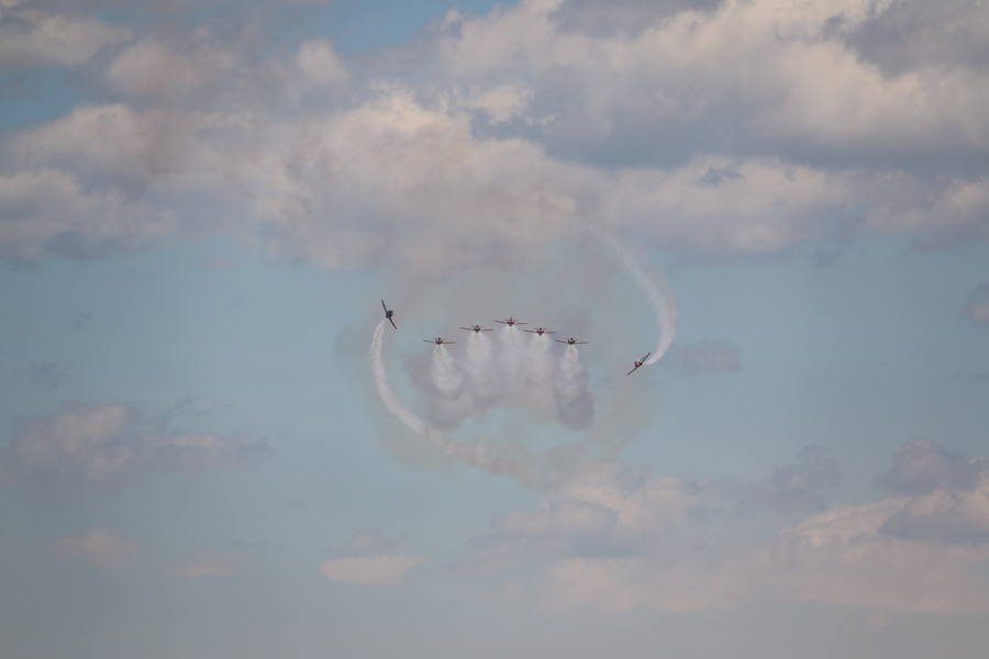 Y el cielo se volvió rojo y gualda