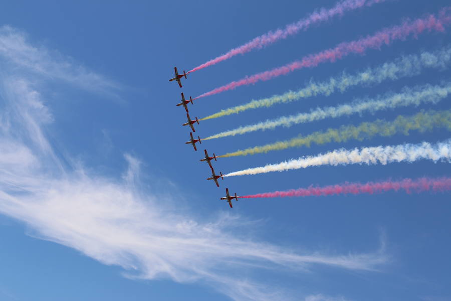 Y el cielo se volvió rojo y gualda