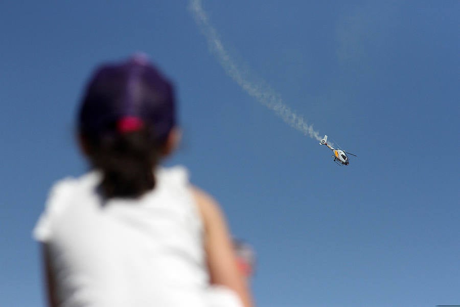 La exhibición, a vista de Peio