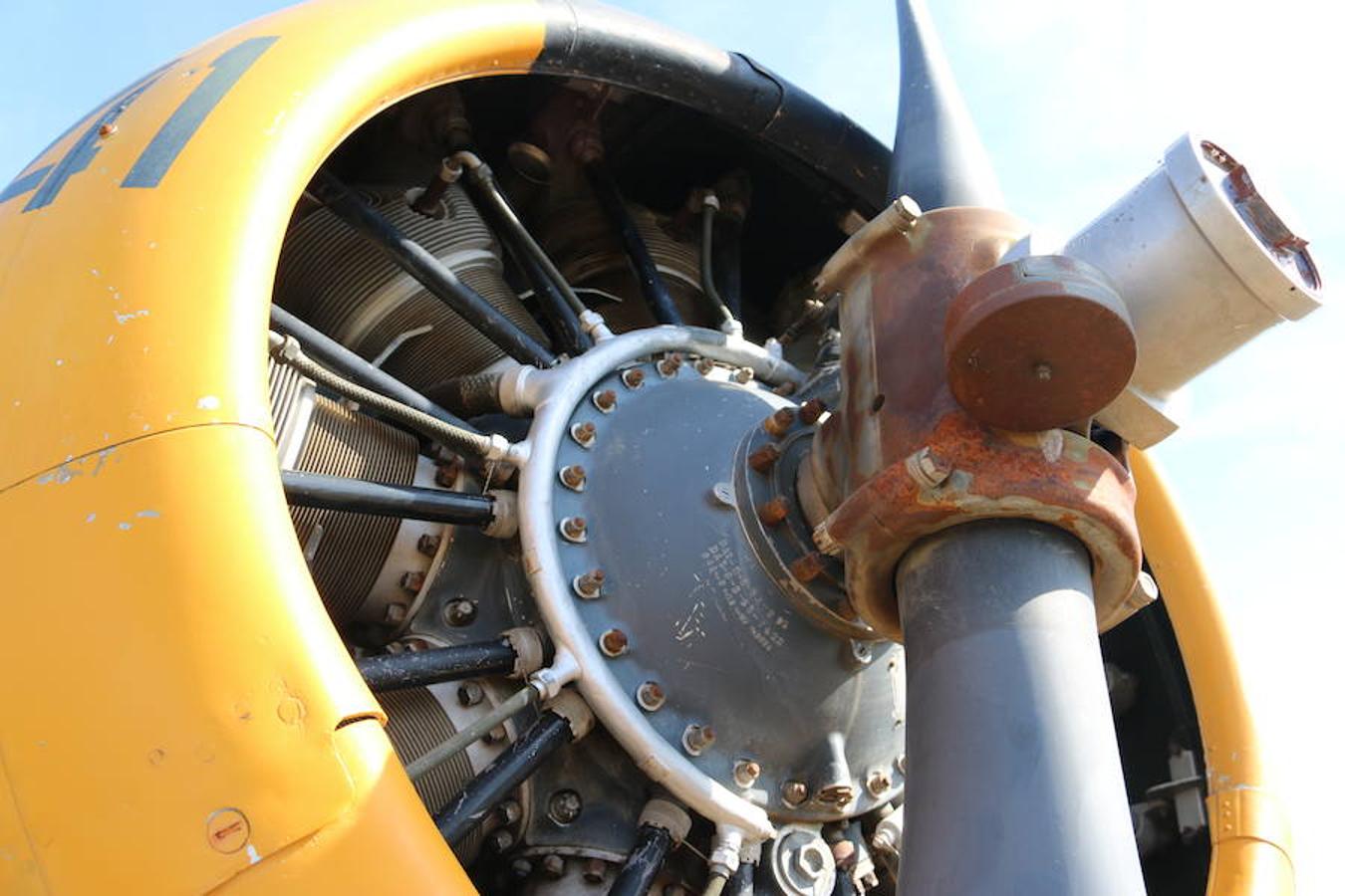 Ambiente durante la jornada de exhibición aérea