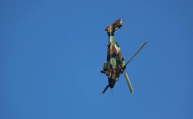 Imagen. Los espectaculares vuelos de la jornada.