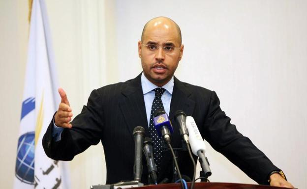 Saif al Islam Gadafi.