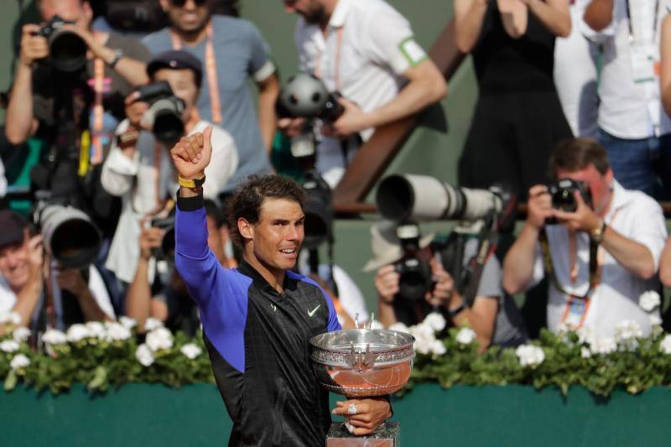 El tenista balear se impuso a Wawrinka y sumó su décimo Roland Garros