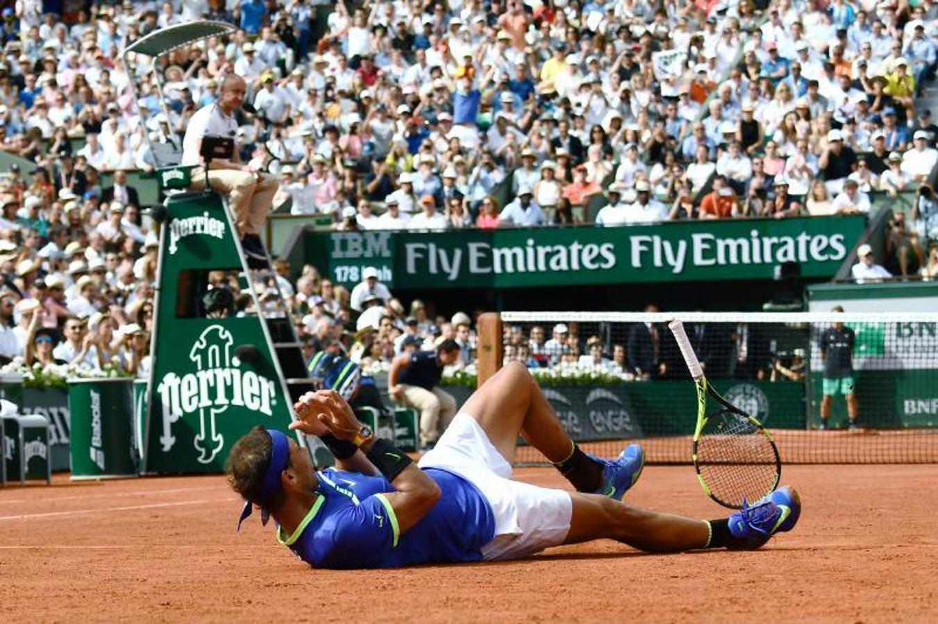 Rafa Nadal y Stan Wawrinka, los protagonistas de la final de roland Garros 2017.