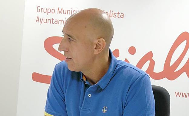 José Antonio Diez, portavoz socialista.