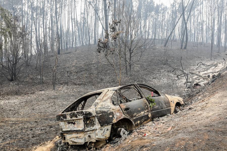 Los expertos ven en este incendio un aviso de lo que puede suceder en España. «Si no llueve va a ser realmente duro»